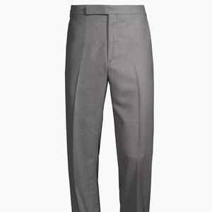 Ralph Lauren Purple Label Grey Flannel Dress Trouser
